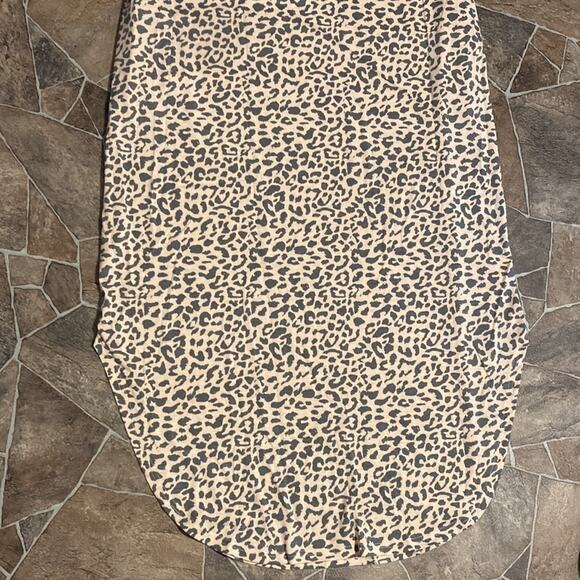 NWT La Miel Casual Lightweight Animal Print maxi with pockets Size: L - Picture 9 of 9